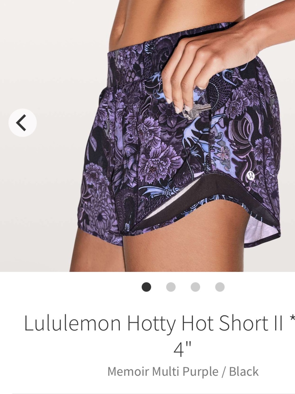 Lululemon Hotty Hot Shorts -EUC (6)
